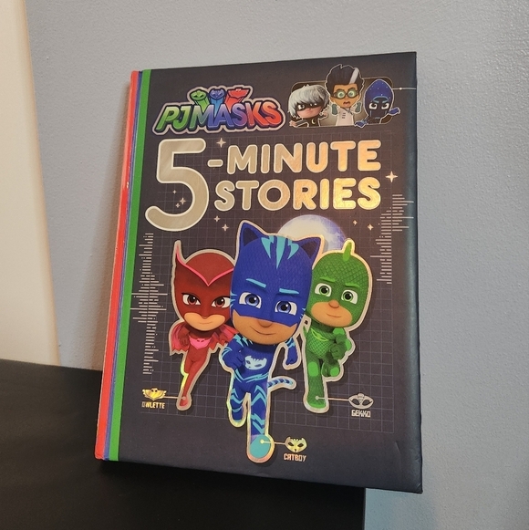 5-Minute Stories PJ Masks 2018 12 Best- Loved Pj Masks Stories Hardcover Puffy - Picture 1 of 7